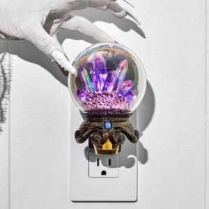 Crystal Ball Geode Wallflower Plug In Halloween Bath and Body Works In Hand
